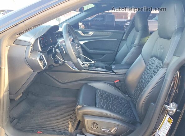 WUAPCBF28MN906807 2021 AUDI RS7 Black Widok wnętrza z przodu