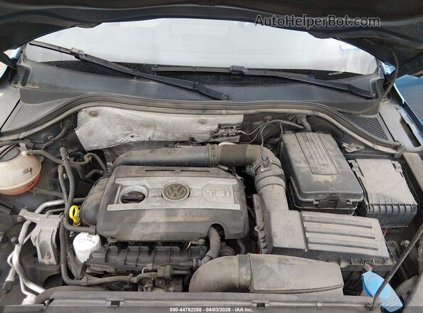 WVGAV7AX9HK037702 2017 VOLKSWAGEN TIGUAN Синий Вид сзади