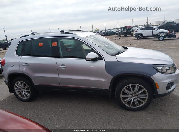 WVGBV7AX6GW586625 2016 VOLKSWAGEN TIGUAN Серый Вид задней части салона