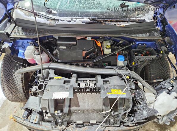 WVGDMPE28MP013547 2021 VOLKSWAGEN ID.4 Blue Rear interior view