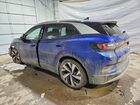 2021 Volkswagen Id.4 First Edition Blue vin: WVGDMPE28MP013547