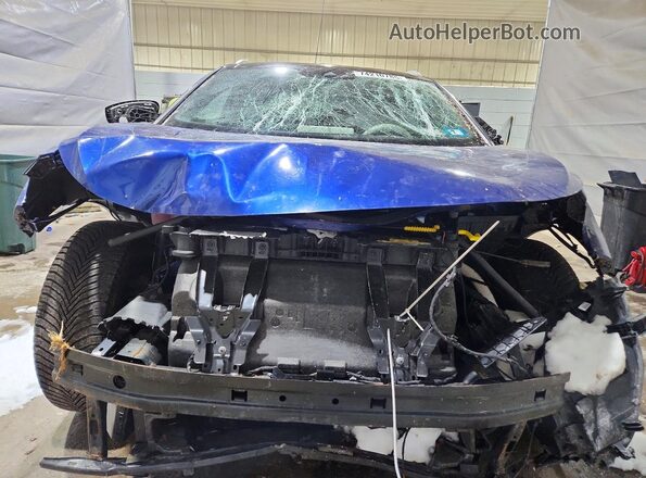 WVGDMPE28MP013547 2021 VOLKSWAGEN ID.4 Blue Front view