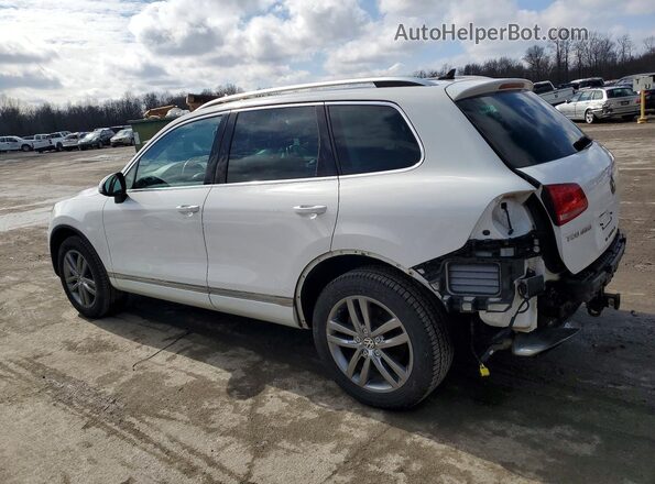 WVGEF9BP3GD012760 2016 VOLKSWAGEN TOUAREG Белый Задняя левая четверть