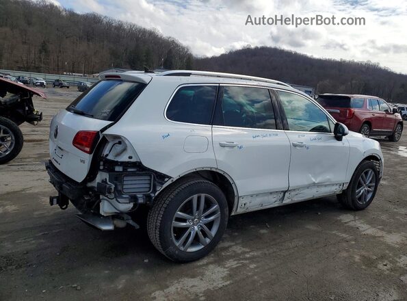 WVGEF9BP3GD012760 2016 VOLKSWAGEN TOUAREG Белый Задняя правая четверть