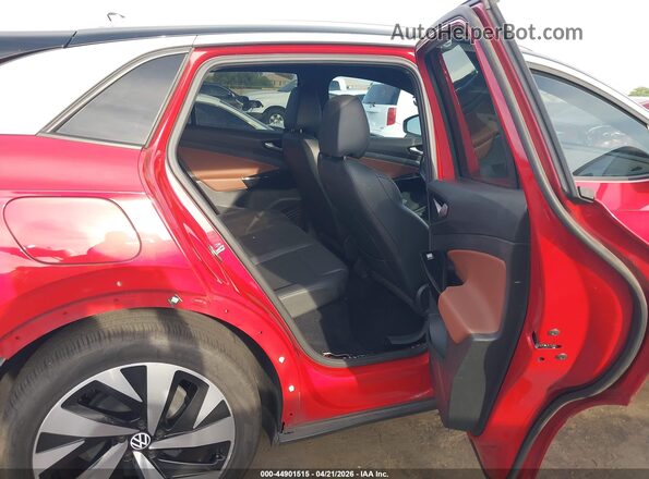 WVGKMPE22MP061701 2021 VOLKSWAGEN ID.4 Red Вид наклейки з VIN-кодом