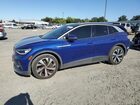 2021 Volkswagen Id.4 Pro S Blue vin: WVGKMPE25MP022035