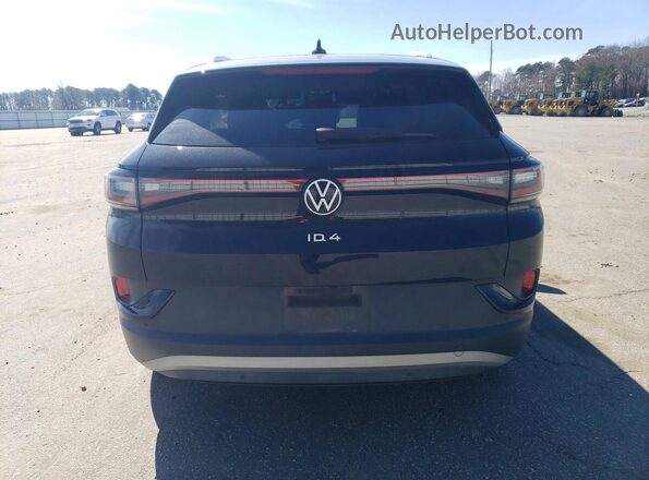 WVGKMPE28MP027052 2021 VOLKSWAGEN ID.4 Black Widok z tyłu