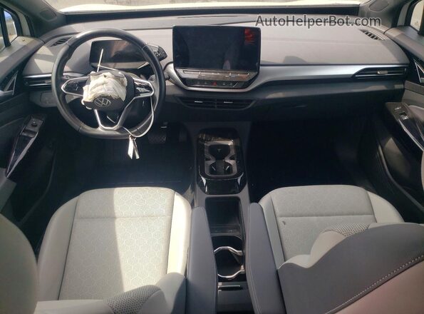 WVGKMPE2XNP071720 2022 VOLKSWAGEN ID.4 White Widok deski rozdzielczej