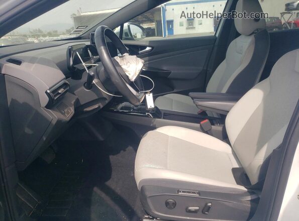 WVGKMPE2XNP071720 2022 VOLKSWAGEN ID.4 White Widok wnętrza z przodu