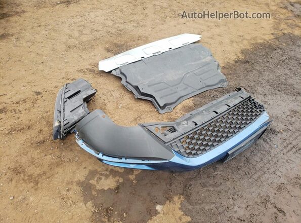 WVGSV7AX5HK004572 2017 VOLKSWAGEN TIGUAN Blue Widok komory silnika