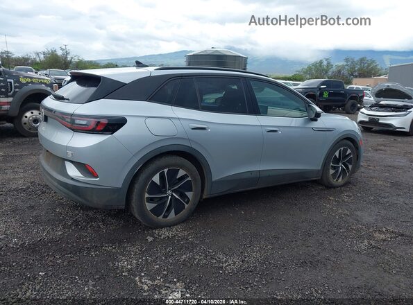 WVGTMPE22MP061895 2021 VOLKSWAGEN ID.4 Серебряный Задняя правая четверть