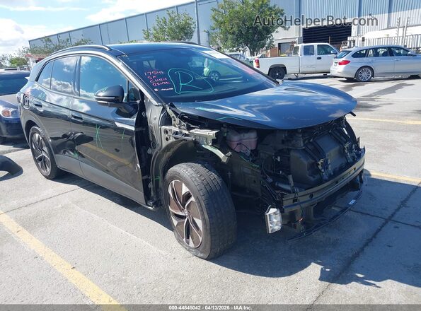 WVGTMPE2XNP061015 2022 VOLKSWAGEN ID.4 Black Передня права чверть