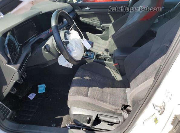 WVW6A7CD3PW131199 2023 VOLKSWAGEN GTI Белый Вид салона спереди