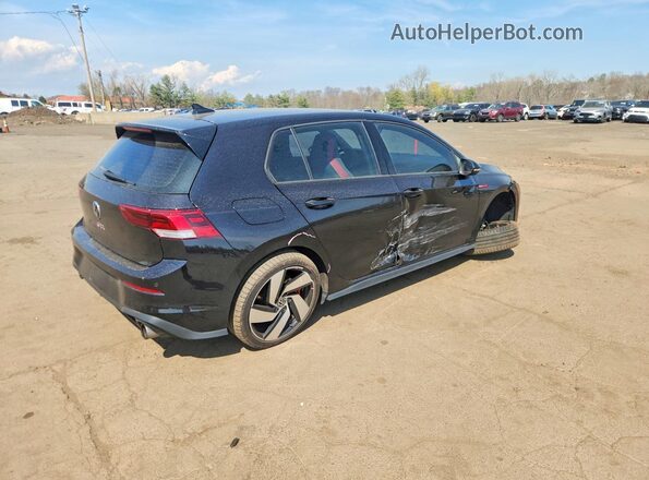 WVWG87CD3NW159047 2022 VOLKSWAGEN GTI Черный Задняя правая четверть