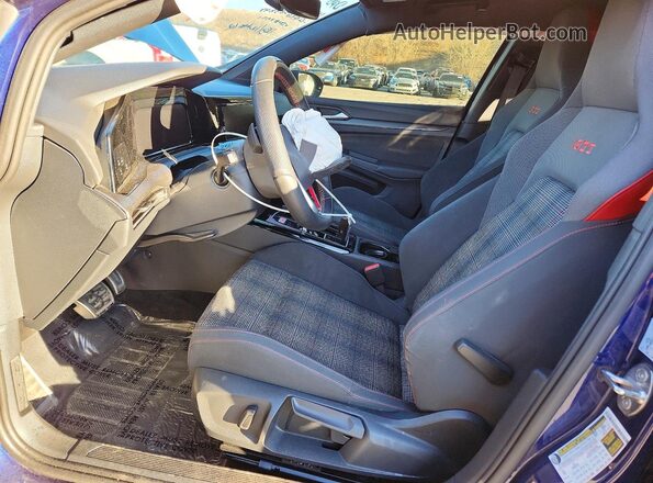 WVWGA7CD4PW213091 2023 VOLKSWAGEN GTI Blue Widok wnętrza z przodu