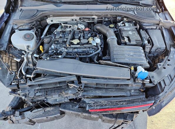 WVWGA7CD4PW213091 2023 VOLKSWAGEN GTI Blue Widok komory silnika
