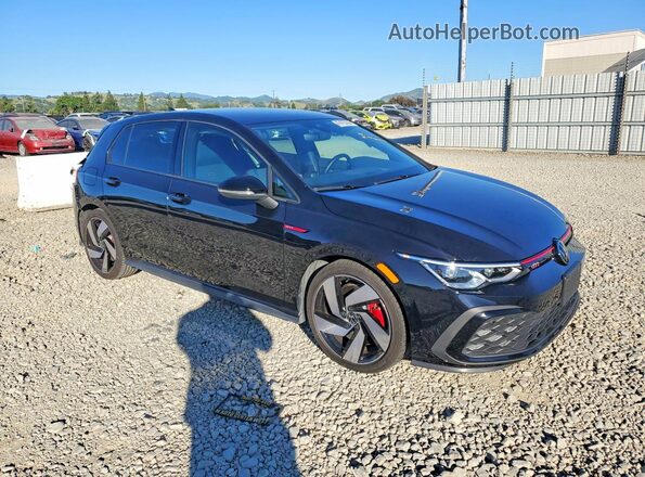 WVWGA7CD7PW149533 2023 VOLKSWAGEN GTI Черный Передняя правая четверть