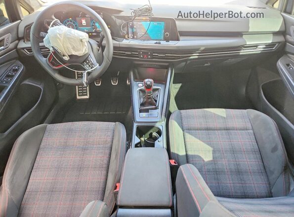 WVWH87CD2NW178631 2022 VOLKSWAGEN GTI Синий Вид панели приборов
