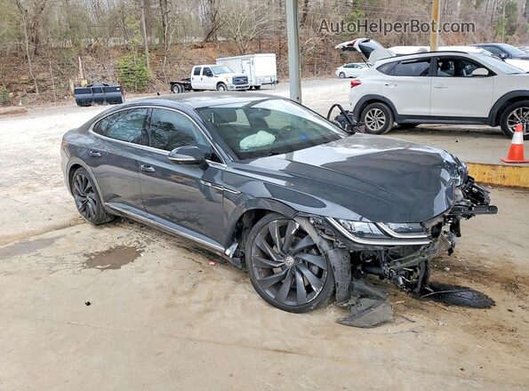 WVWHR7AN7KE020179 2019 VOLKSWAGEN ARTEON Угольный Передняя правая четверть
