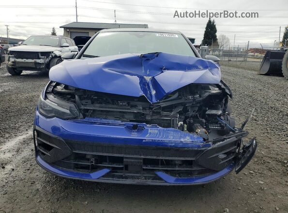 WVWKB7CD8SW250693 2025 VOLKSWAGEN GOLF Blue Front view