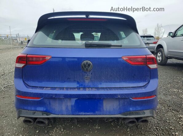 WVWKB7CD8SW250693 2025 VOLKSWAGEN GOLF Blue Rear view
