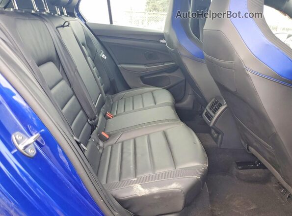 WVWKB7CD8SW250693 2025 VOLKSWAGEN GOLF Blue Rear seats view