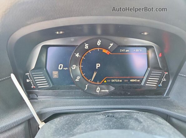 WZ1DB0C08NW047208 2022 TOYOTA GR Silver Vista del cuadro de instrumentos
