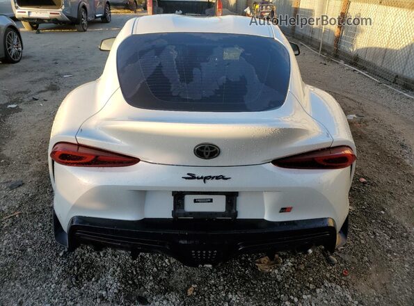 WZ1DB4C01LW024132 2020 TOYOTA SUPRA White Vista trasera