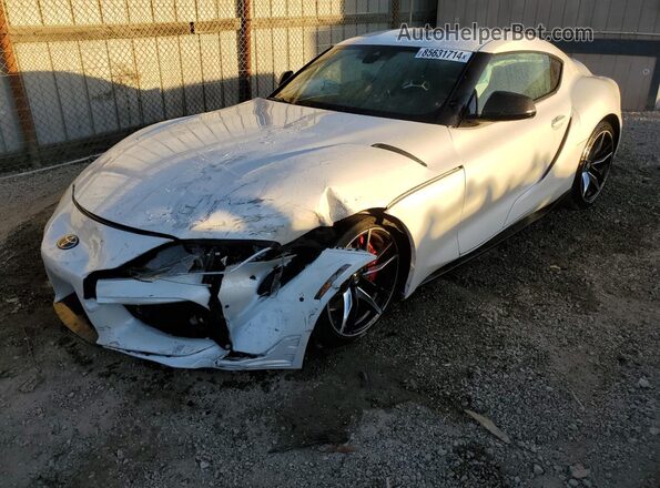 WZ1DB4C01LW024132 2020 TOYOTA SUPRA White Vista tres cuartos delantera izquierda