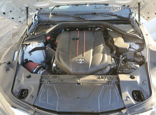 WZ1DB4C01LW024132 2020 TOYOTA SUPRA White Vista del compartimento del motor