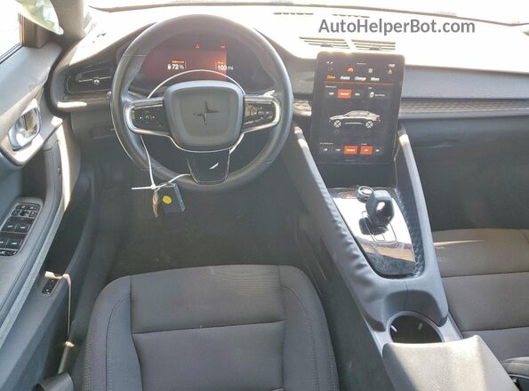 YSMFD3KA3RL212638 2024 POLESTAR 2 Синий Вид панели приборов