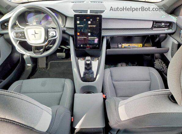 YSMFD3KA9RL225751 2024 POLESTAR 2 Blue Dashboard view