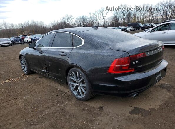 YV1102AK2H1012425 2017 VOLVO S90 Black Tył lewy