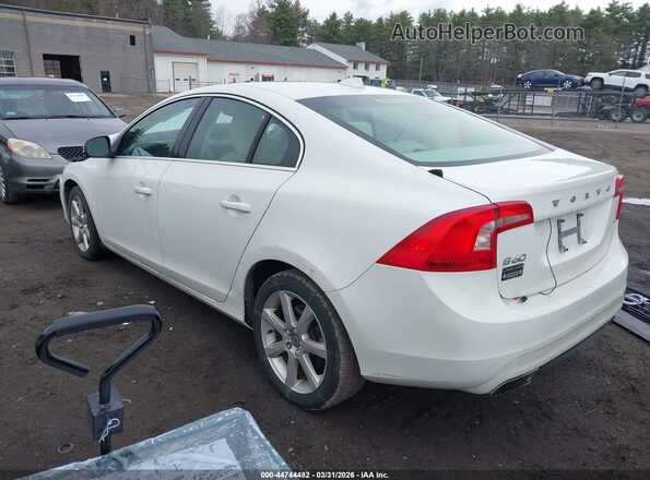 YV126MFK9G2390967 2016 VOLVO S60 Белый Задняя левая четверть