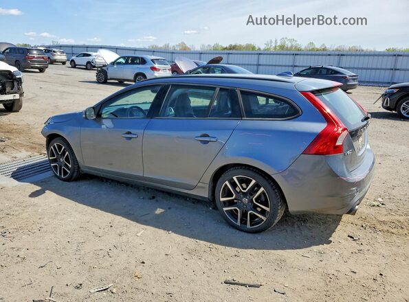 YV140MSL7J2391938 2018 VOLVO V60 Gray უკანა მარცხენა