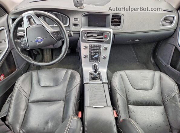 YV140MTL2J2467886 2018 VOLVO S60 Charcoal Widok deski rozdzielczej