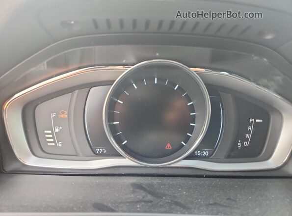 YV149MSP3G1309825 2016 VOLVO V60 Белый Вид щитка приборов