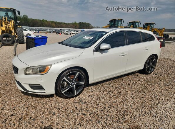 YV149MSP3G1309825 2016 VOLVO V60 Белый Передняя левая четверть