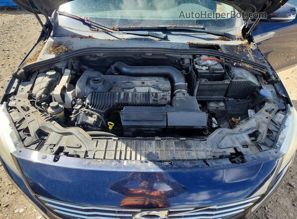 YV1612SKXG1312102 2016 VOLVO V60 Синий Вид задней части салона
