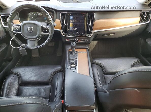 YV1A22ML5H1004883 2017 VOLVO S90 Черный Вид панели приборов