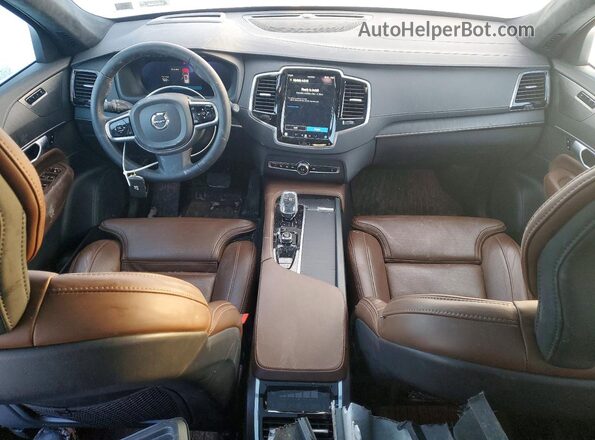 YV4062PA7P1997461 2023 VOLVO XC90 White Вид панелі приладів