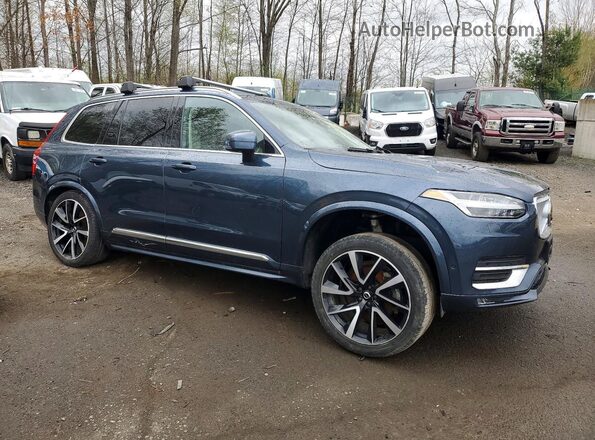 YV4062PE9R1157915 2024 VOLVO XC90 Синий Передняя правая четверть