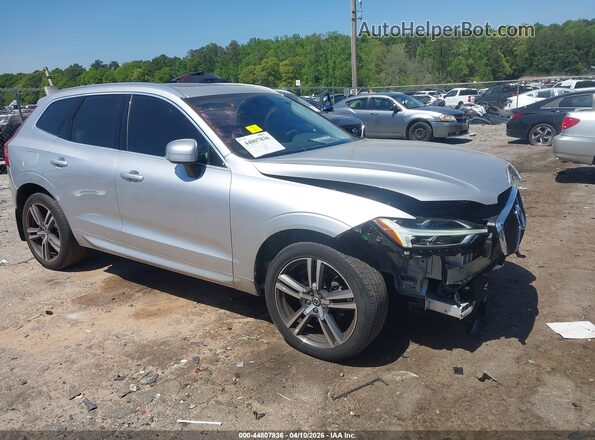 YV4102DKXM1684807 2021 VOLVO XC60 Silver Передня права чверть