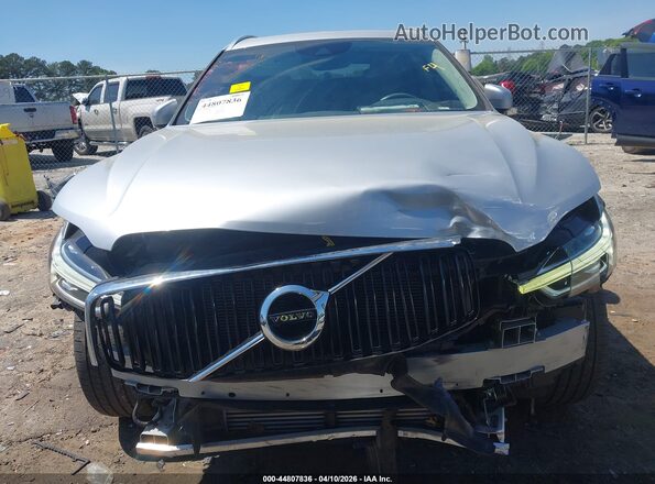 YV4102DKXM1684807 2021 VOLVO XC60 Silver Вид задньої частини салону