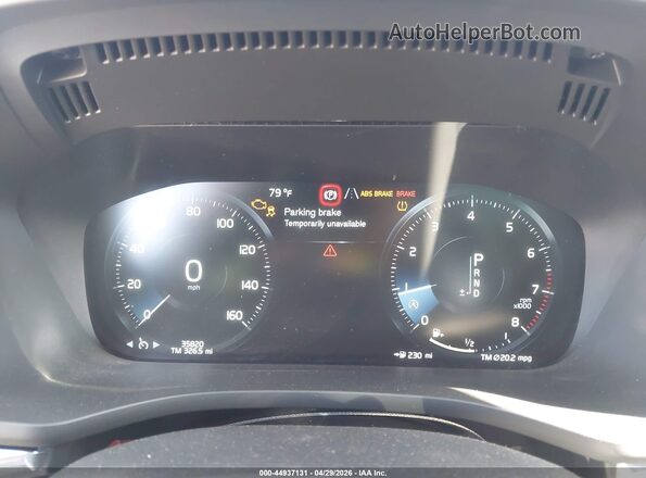 YV4102RK6L1577034 2020 VOLVO XC60 Белый Вид задних сидений