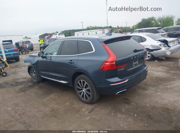 YV4102RL0L1590709 2020 VOLVO XC60 Синий Задняя левая четверть