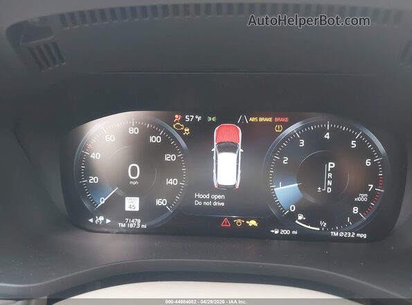 YV4102RL0L1590709 2020 VOLVO XC60 Синий Вид задних сидений