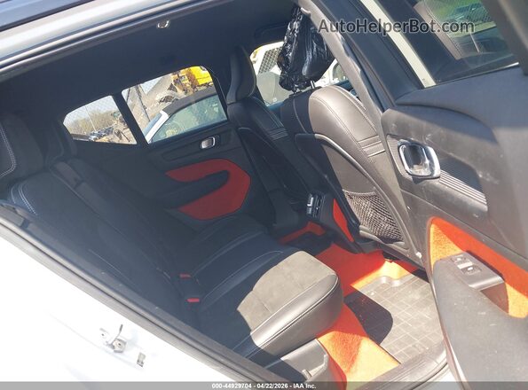 YV4162XZ0K2013676 2019 VOLVO XC40 White Vista de la etiqueta del VIN