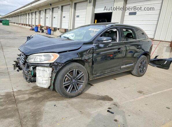 YV440MRR3H2066629 2017 VOLVO XC60 Черный Передняя левая четверть