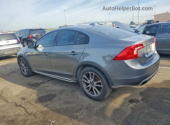 YV4612UM3G2000554 2016 VOLVO S60 Gray Задня ліва чверть